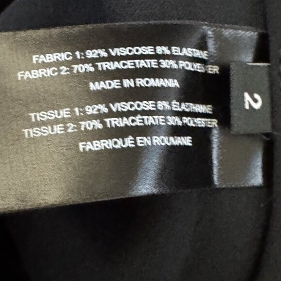 Proenza Schouler Black halter slit dress size 2 maxi length Runway Fall 2022 - Picture 10 of 12